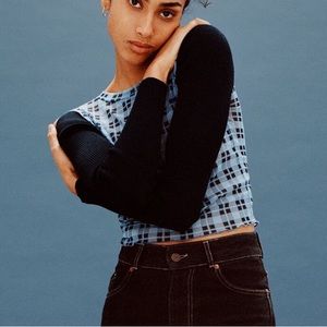 Zara Combination Knit Sweater